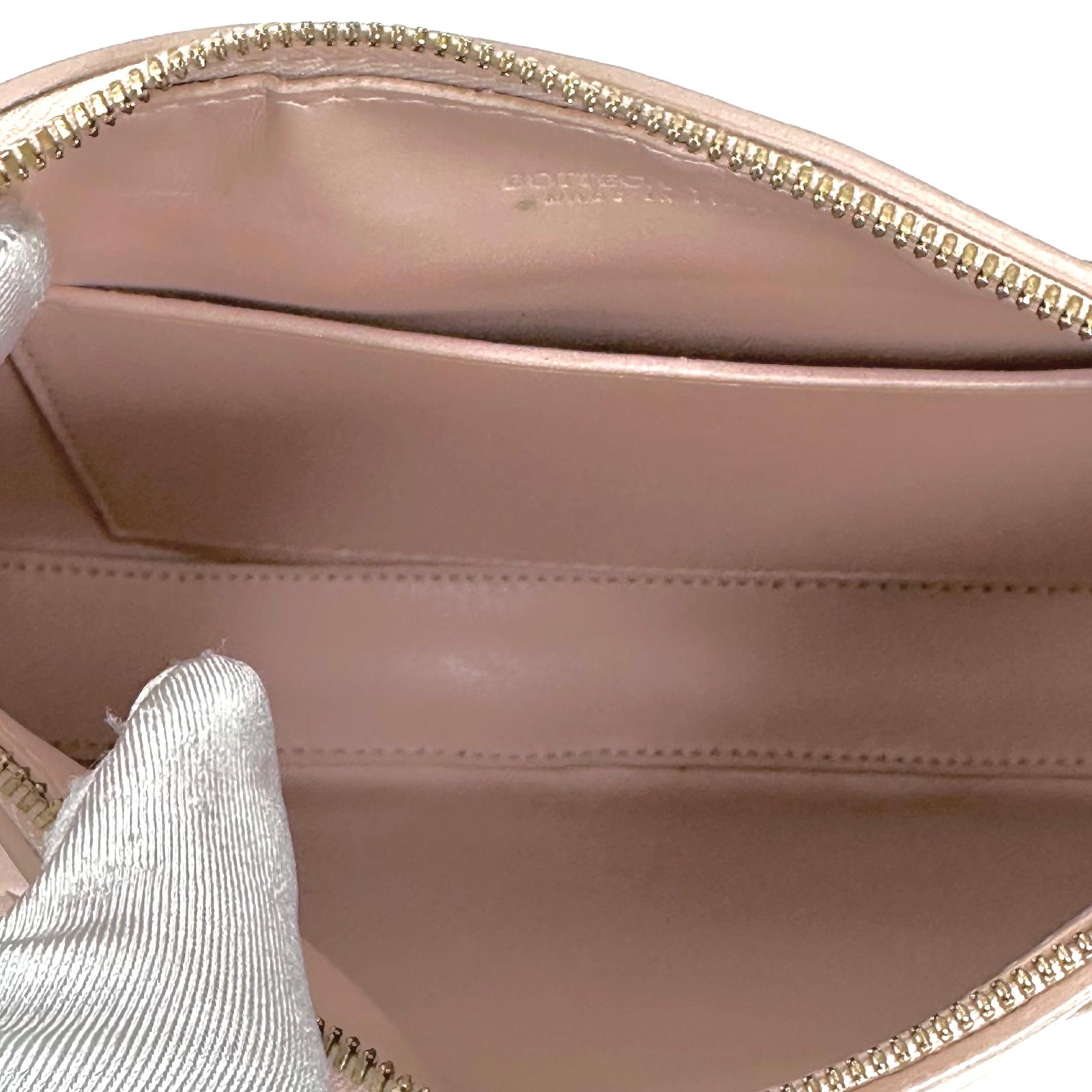 Bottega Veneta Borsa Mini Sunrise Intrecciato Rosa Cipria