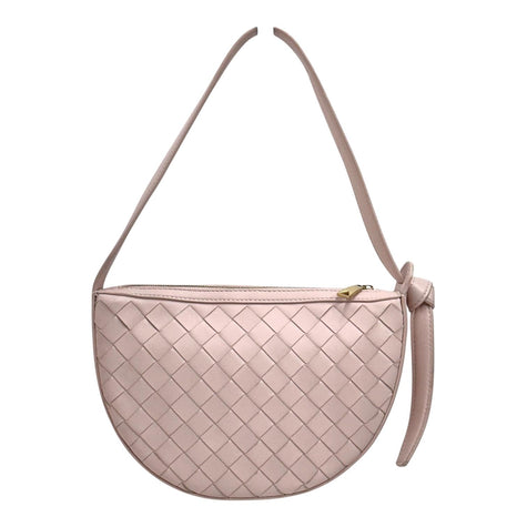 Bottega Veneta Borsa Mini Sunrise Intrecciato Rosa Cipria