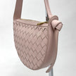 Bottega Veneta Borsa Mini Sunrise Intrecciato Rosa Cipria