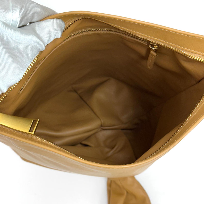 Bottega Veneta Borsa a mano The Twist in pelle cuoio