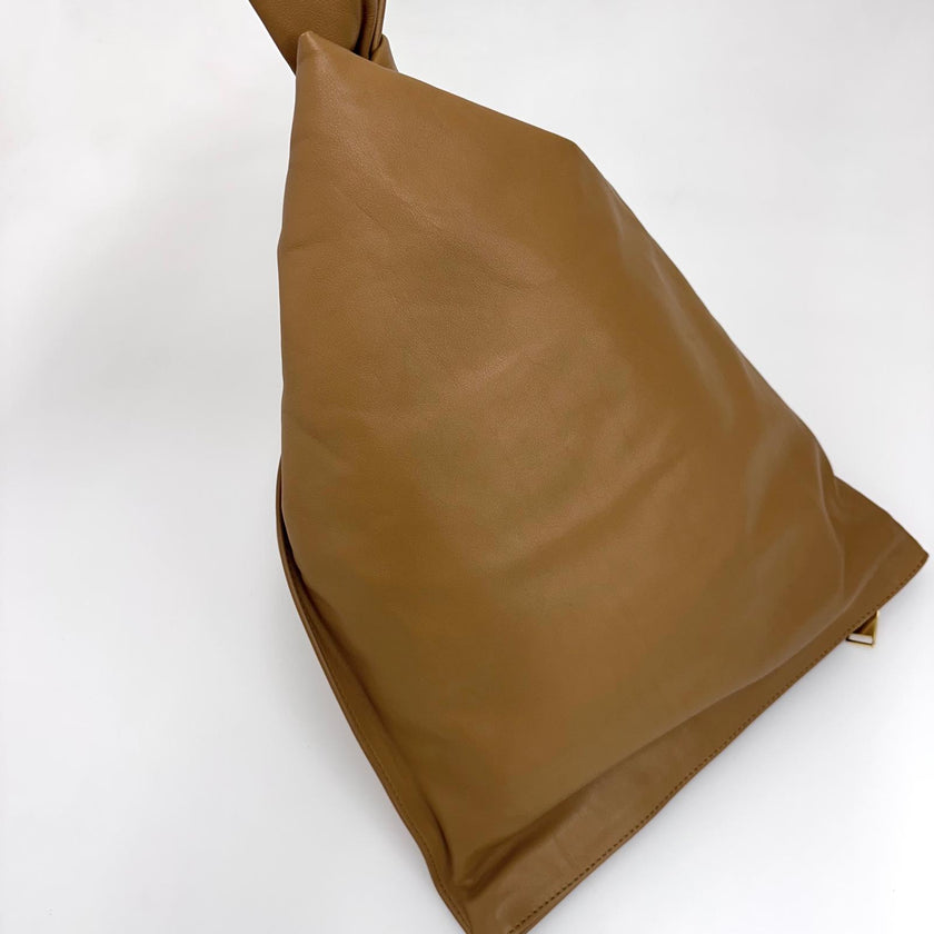 Bottega Veneta Borsa a mano The Twist in pelle cuoio