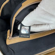 Bvlgari Borsa Twist in pelle martellata beige a due vie