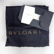 Bvlgari Borsa Twist in pelle martellata beige a due vie