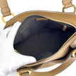 Bvlgari Borsa a mano in pelle martellata color biscotto