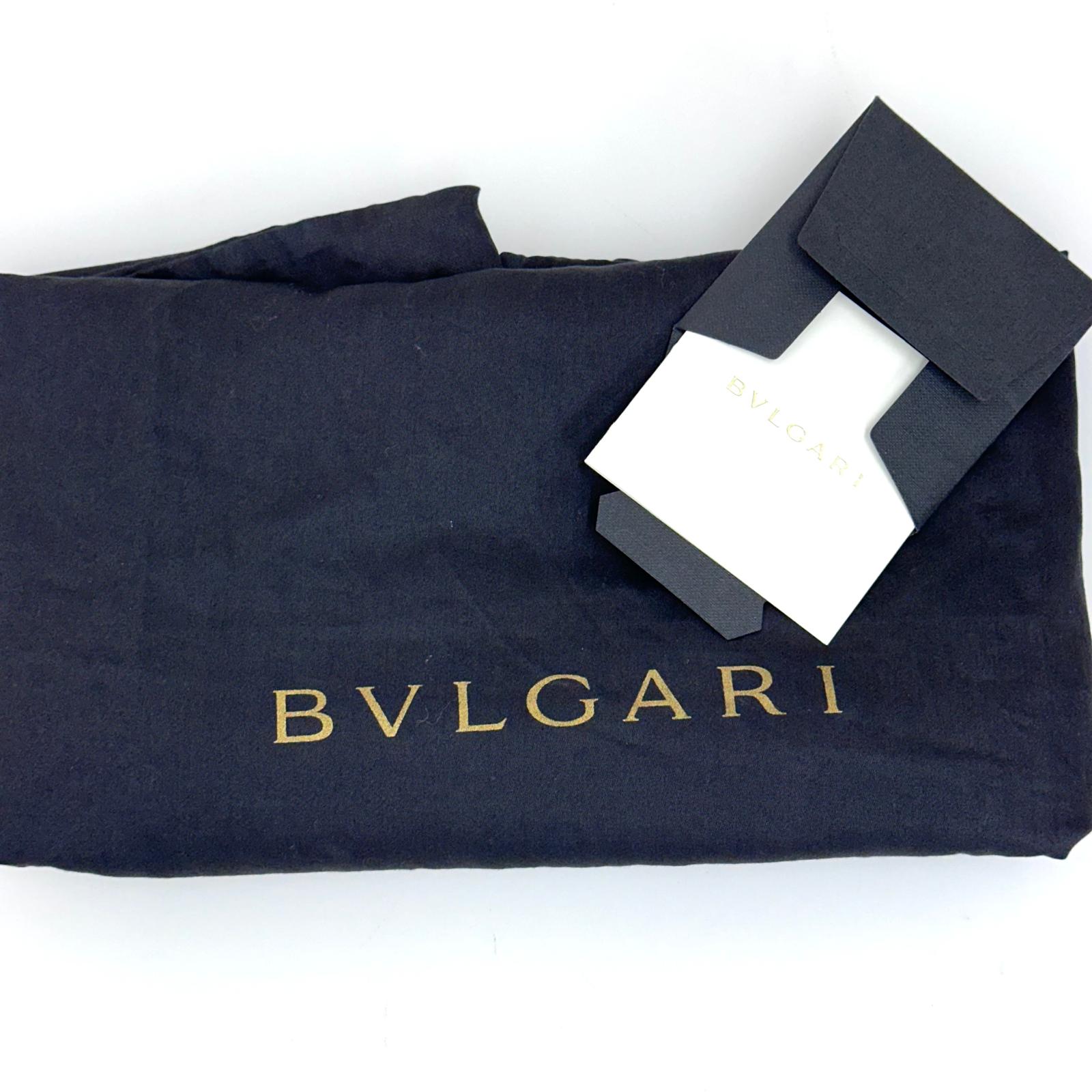 Bvlgari Borsa a mano in pelle martellata color biscotto