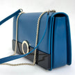 Bvlgari borsa a tracolla Serpenti Forever in pelle verde ottanio