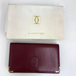 Cartier Borsa Must de Cartier Vintage in Pelle Bordeaux