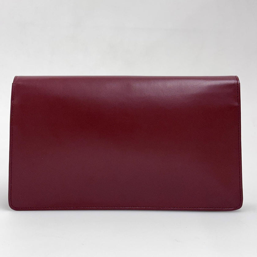Cartier Borsa Must de Cartier Vintage in Pelle Bordeaux