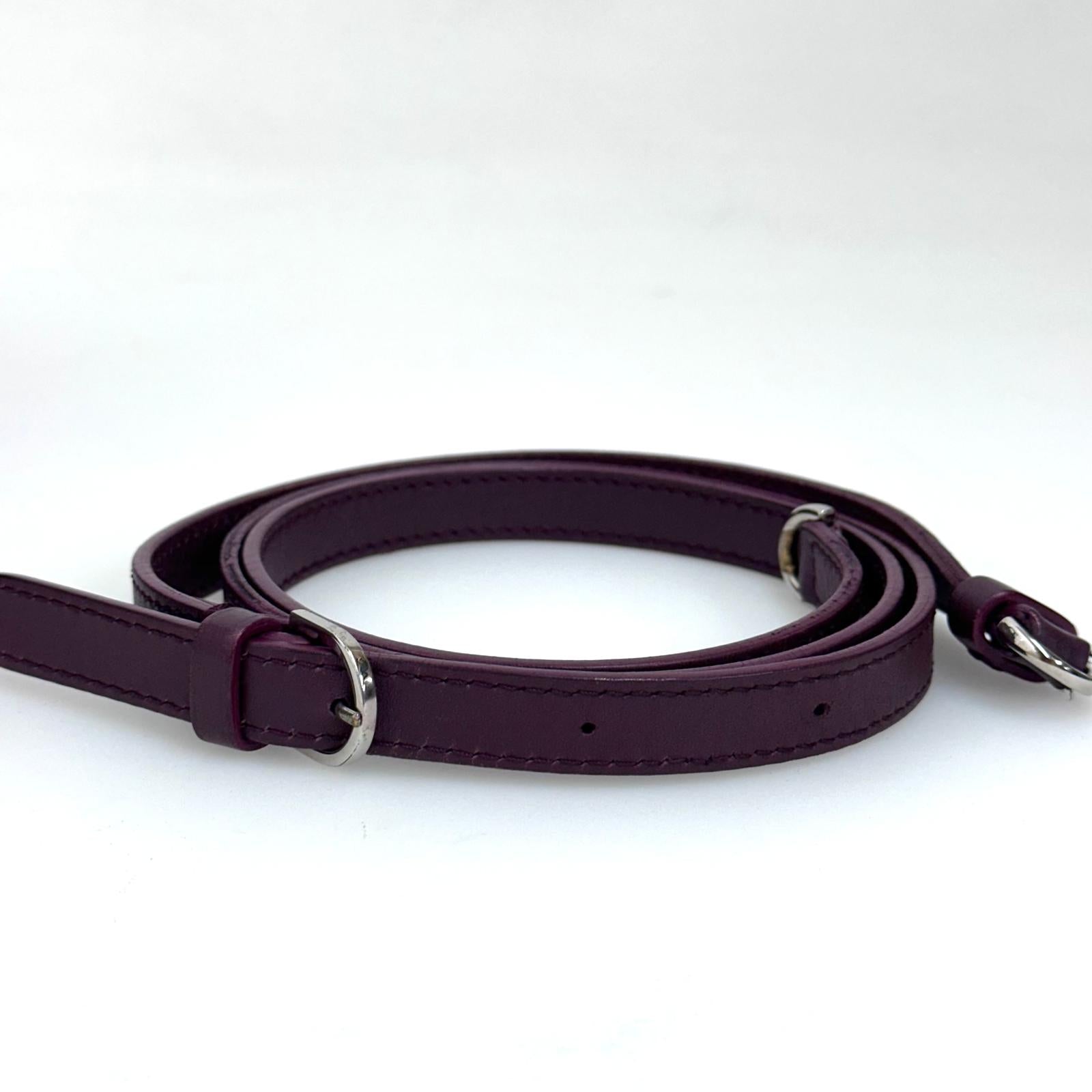 Cartier Borsa a mano e tracolla Mini Jeanne Toussaint in pelle bordeaux