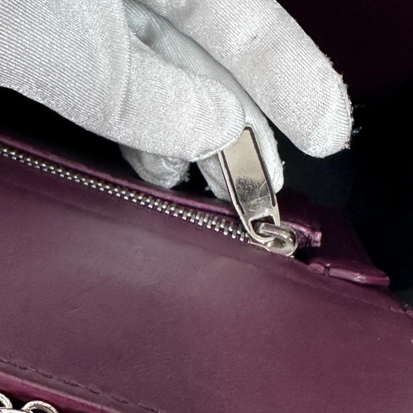 Cartier Borsa a mano e tracolla Mini Jeanne Toussaint in pelle bordeaux