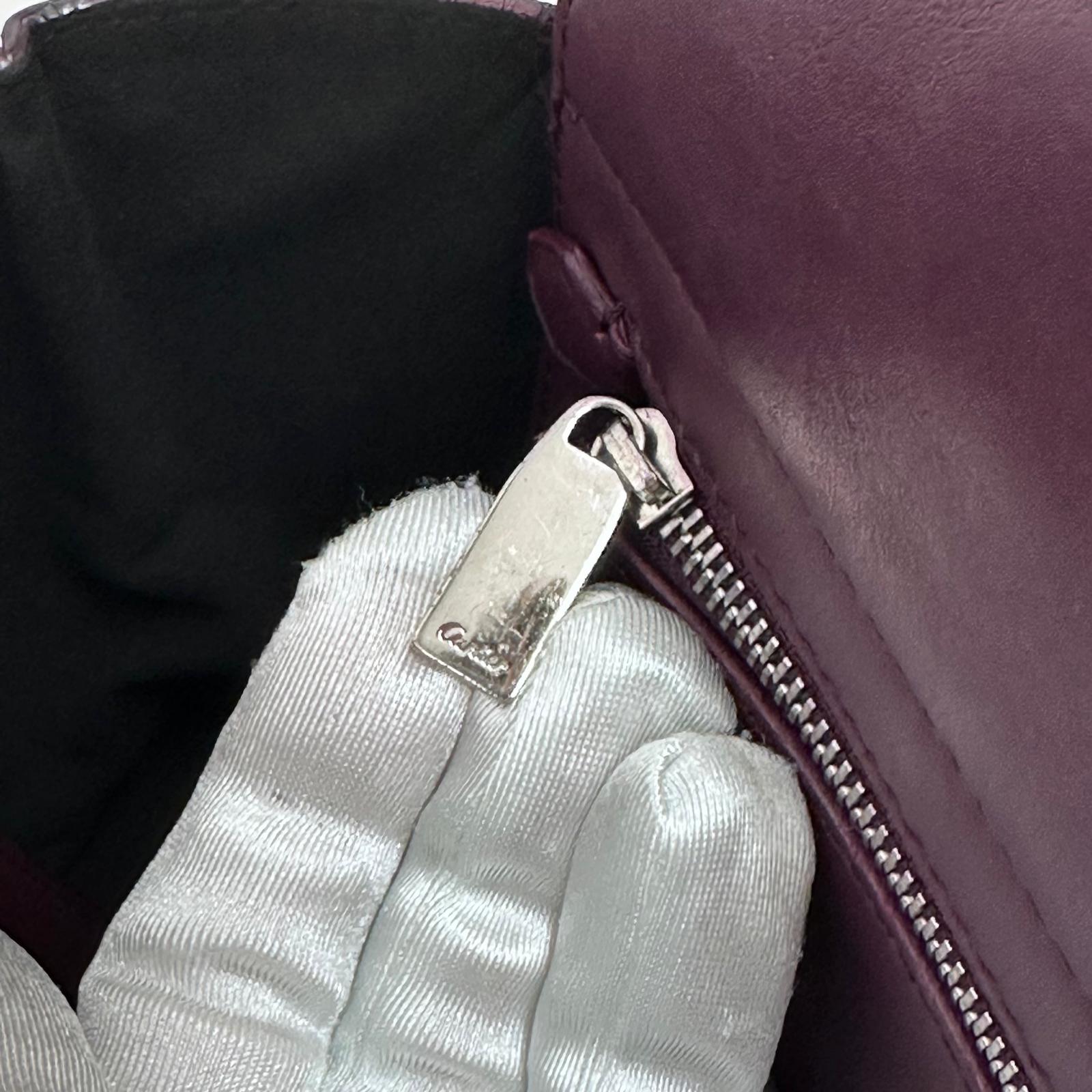Cartier Borsa a mano e tracolla Mini Jeanne Toussaint in pelle bordeaux