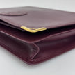 Cartier Pochette Vintage Bordeaux in Pelle