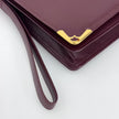 Cartier Pochette Vintage Bordeaux in Pelle