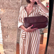 Cartier Must Maxi Pouch · Bordeaux · Vintage anni '80