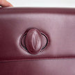 Cartier borsa a spalla vintage Must de Cartier in pelle burgundy full set