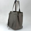 Céline Borsa Cabas Phantom in Pelle Martellata Taupe