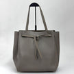 Céline Borsa Cabas Phantom in Pelle Martellata Taupe