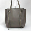 Céline Borsa Cabas Phantom in Pelle Martellata Taupe