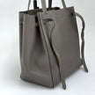 Céline Borsa Cabas Phantom in Pelle Martellata Taupe