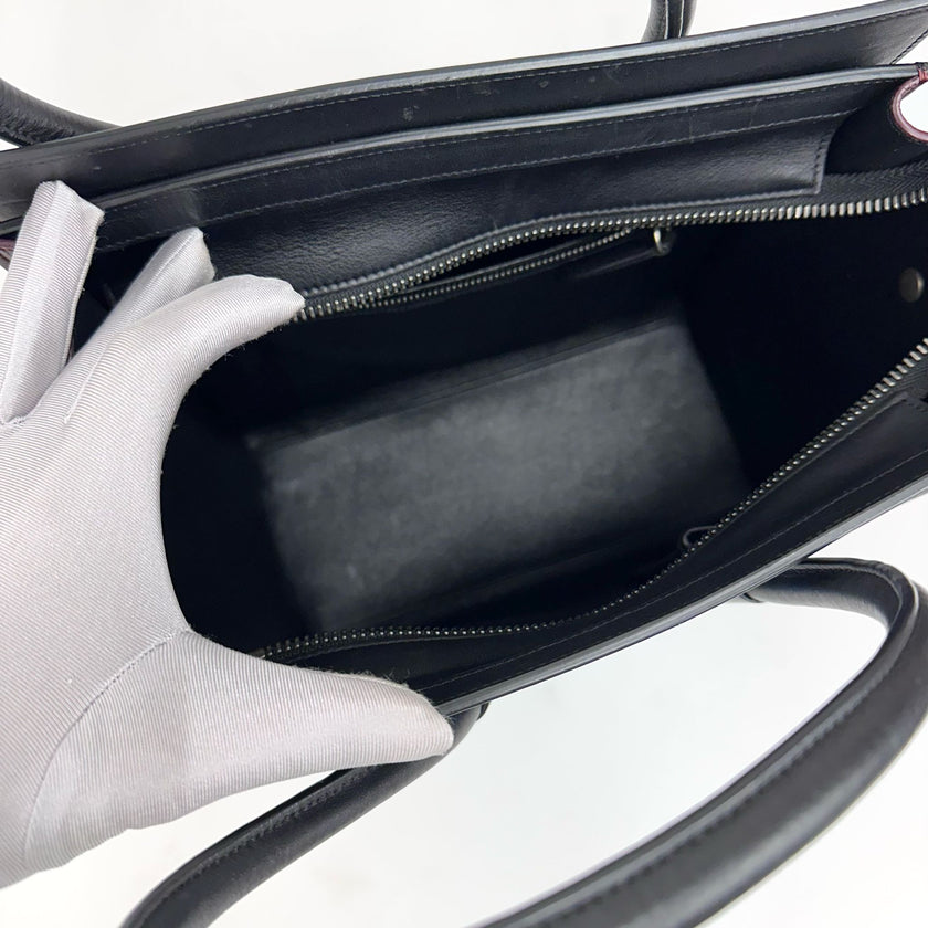Céline Borsa Luggage Micro Tricolor a Mano