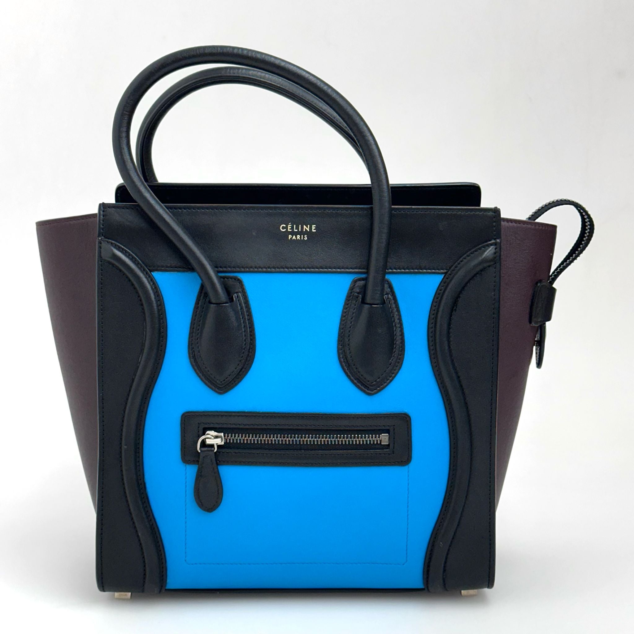 Céline Borsa Luggage Micro Tricolor a Mano