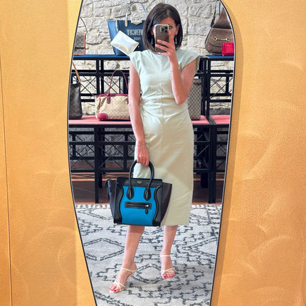 Céline Borsa Luggage Micro Tricolor a Mano