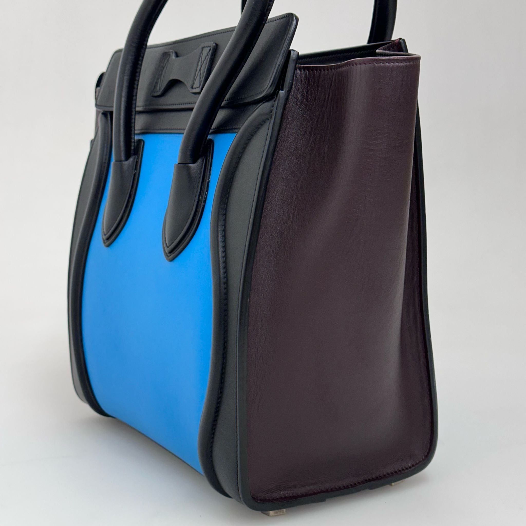 Céline Borsa Luggage Micro Tricolor a Mano