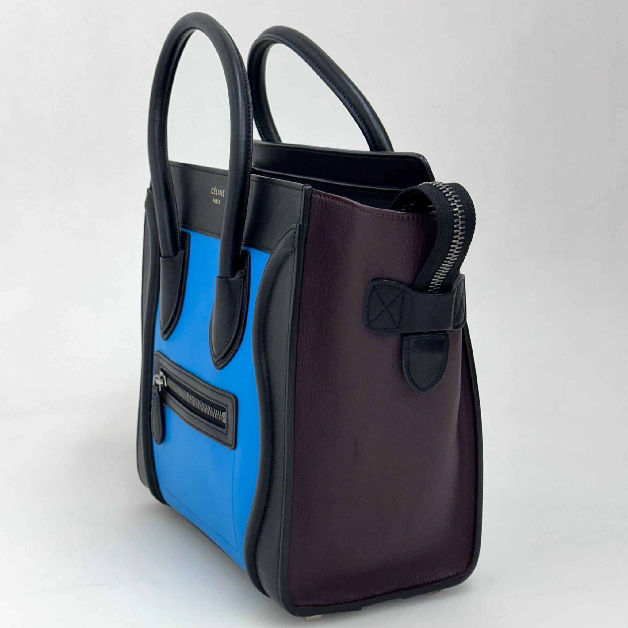 Céline Borsa Luggage Micro Tricolor a Mano