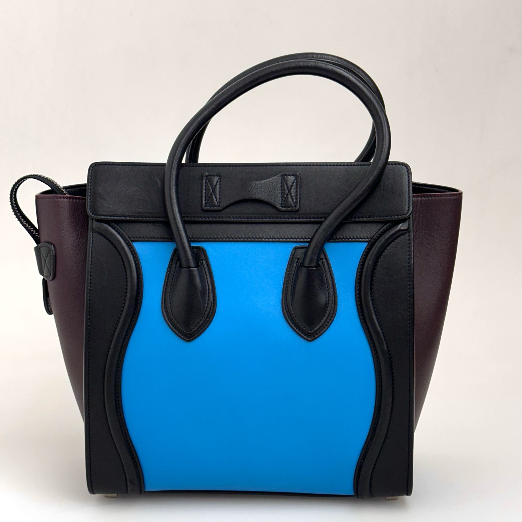 Céline Borsa Luggage Micro Tricolor a Mano