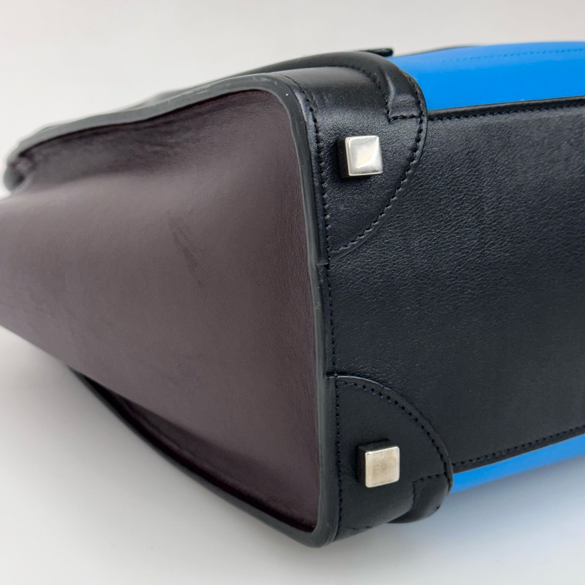 Céline Borsa Luggage Micro Tricolor a Mano