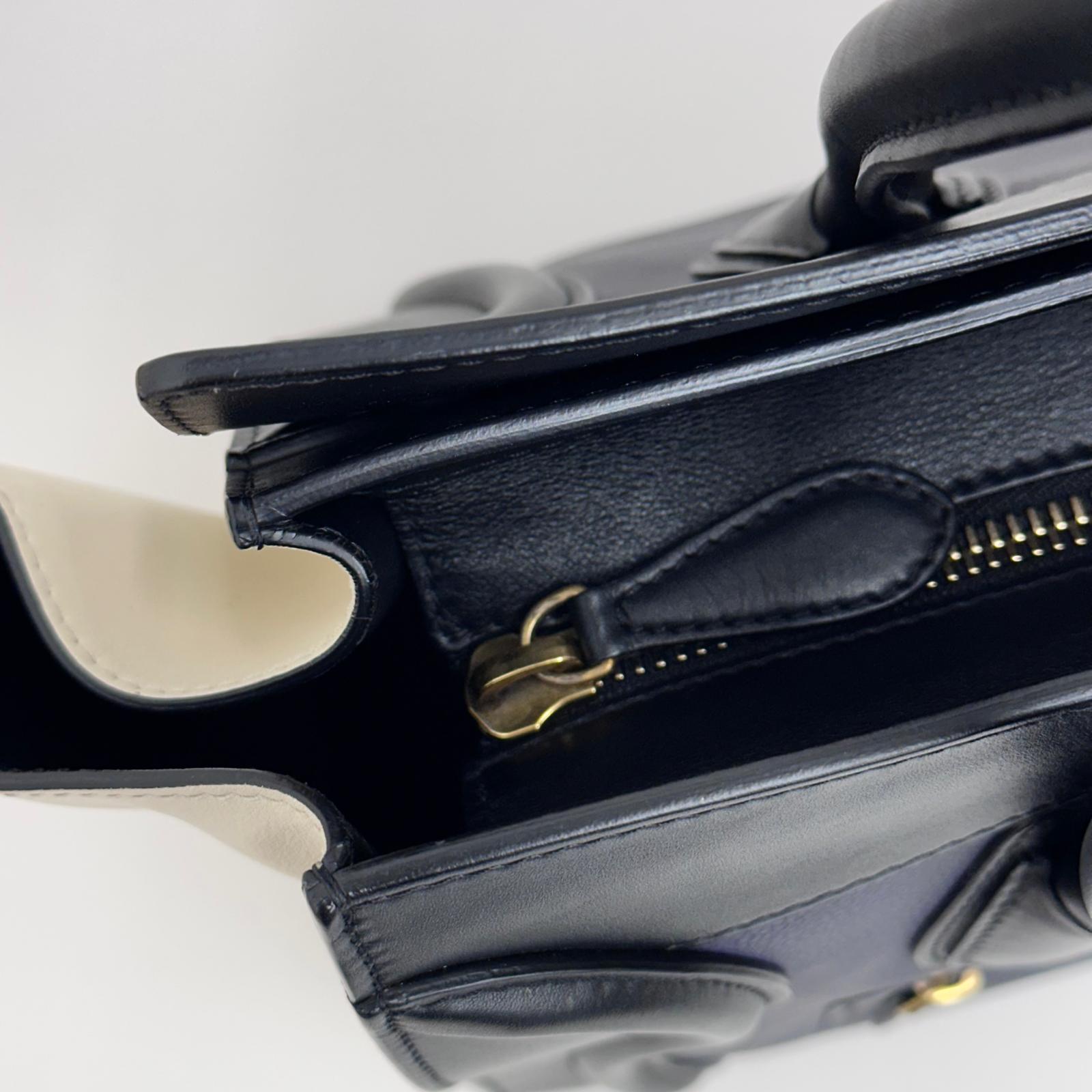 Céline Borsa Luggage Mini Tricolore in Pelle
