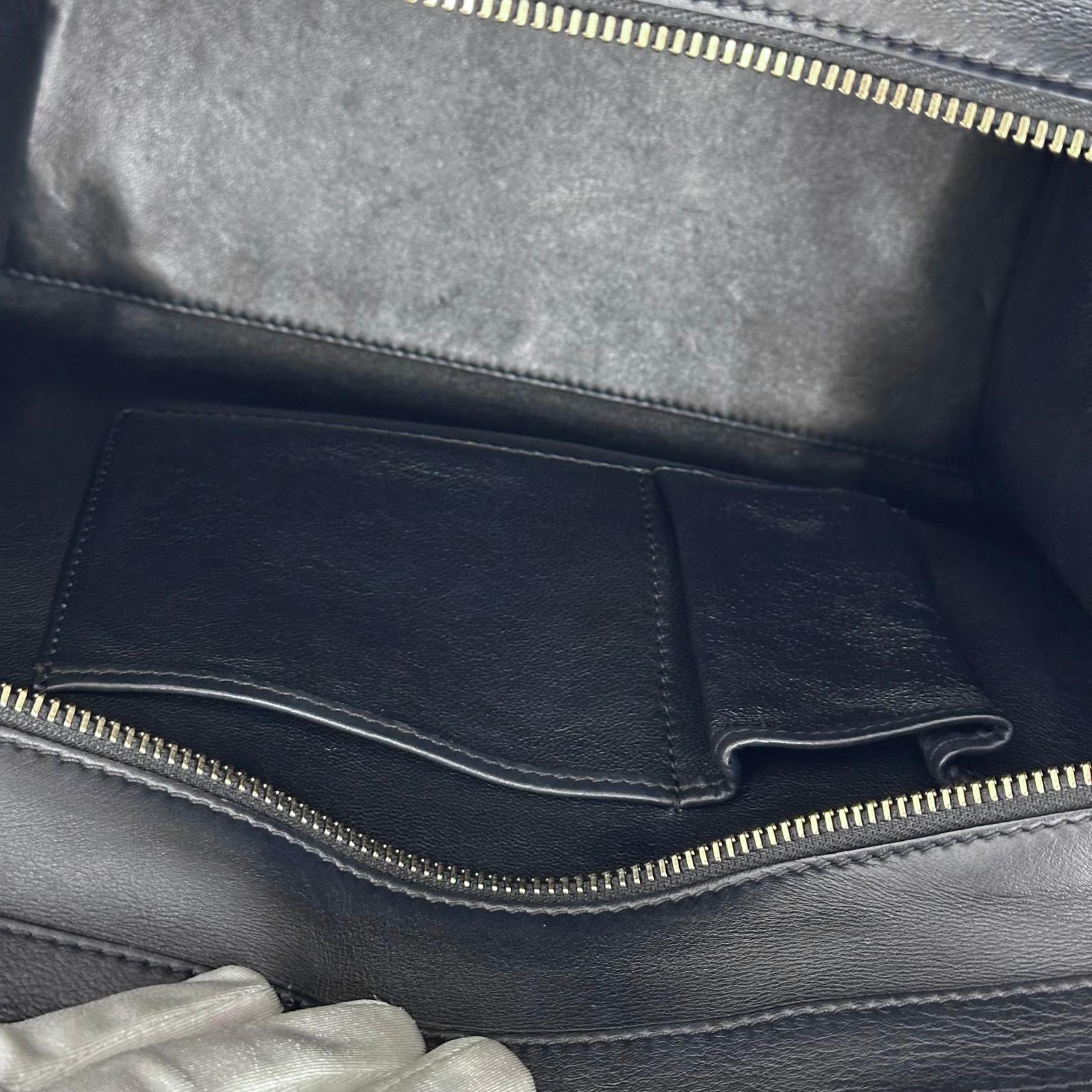 Céline Borsa Luggage Mini Tricolore in Pelle