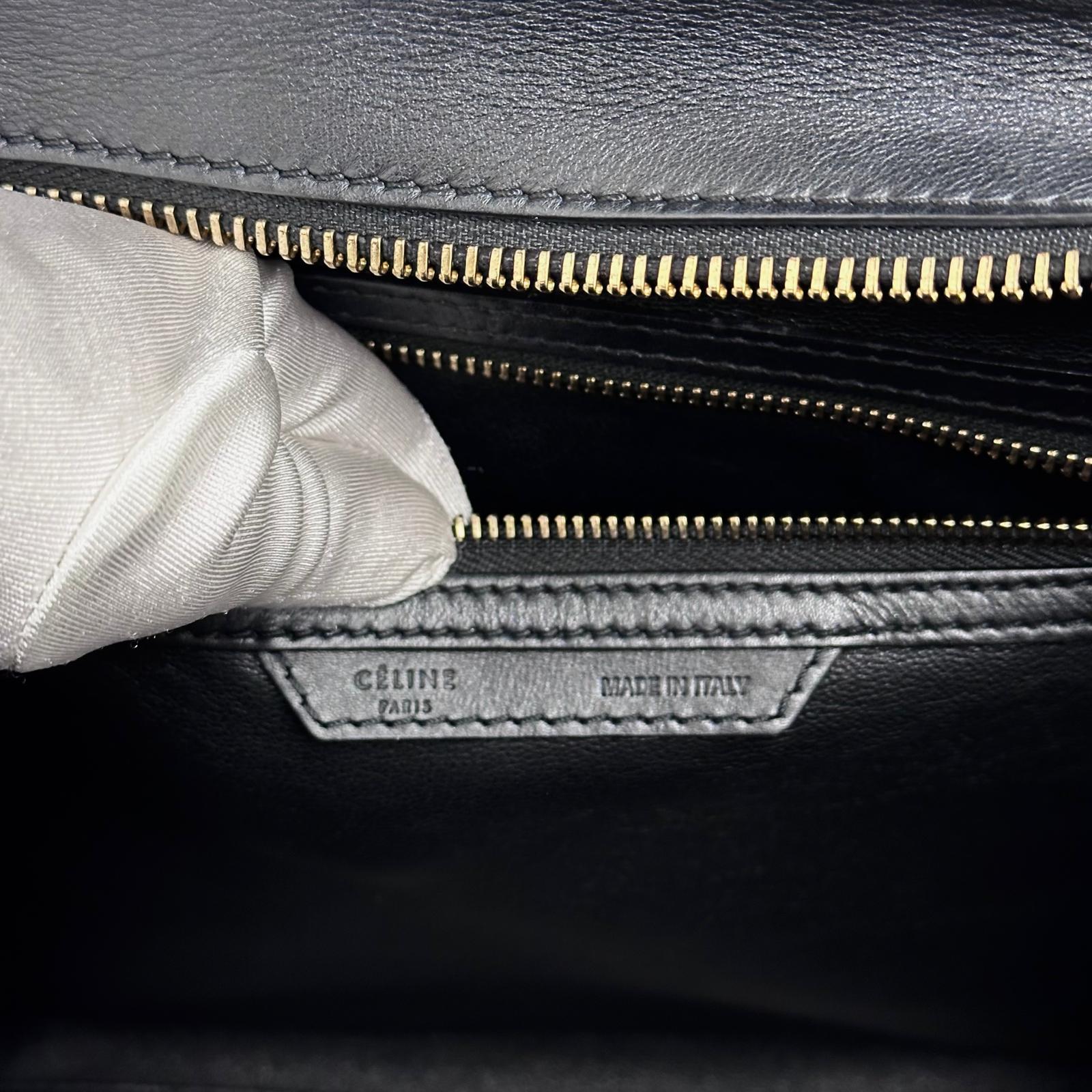 Céline Borsa Luggage Mini Tricolore in Pelle