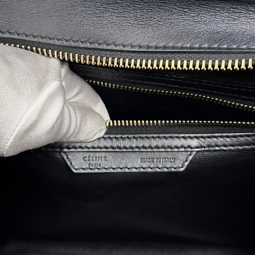 Céline Borsa Luggage Mini Tricolore in Pelle