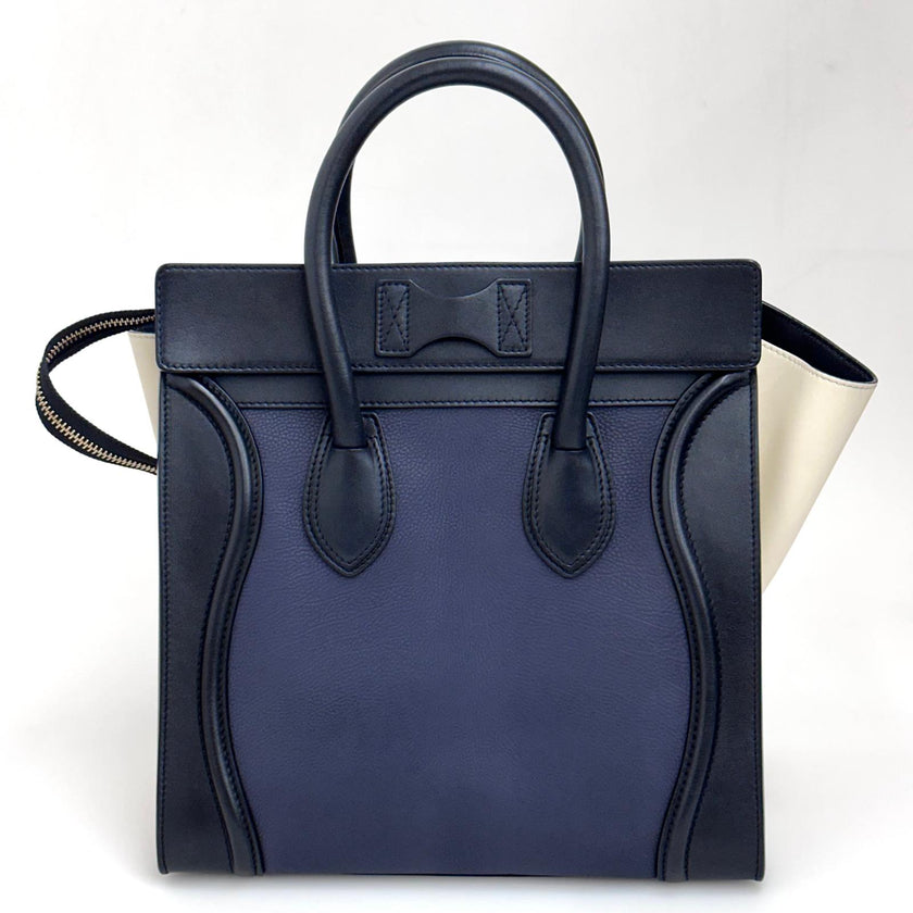 Céline Borsa Luggage Mini Tricolore in Pelle