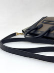 Céline Borsa Luggage Nano in Pelle Verde Militare, Salvia e Nero