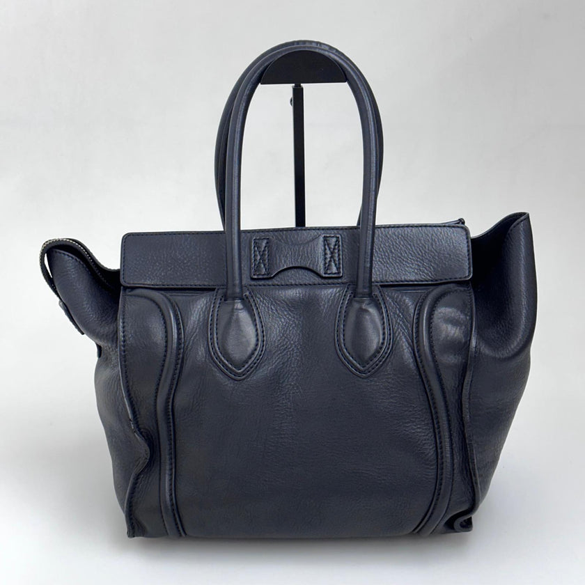 Céline Borsa Mini Luggage in Pelle Nera