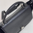 Céline Borsa Trapeze Medium in Pelle e Suede Nero