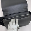 Céline Borsa Trapeze Medium in Pelle e Suede Nero