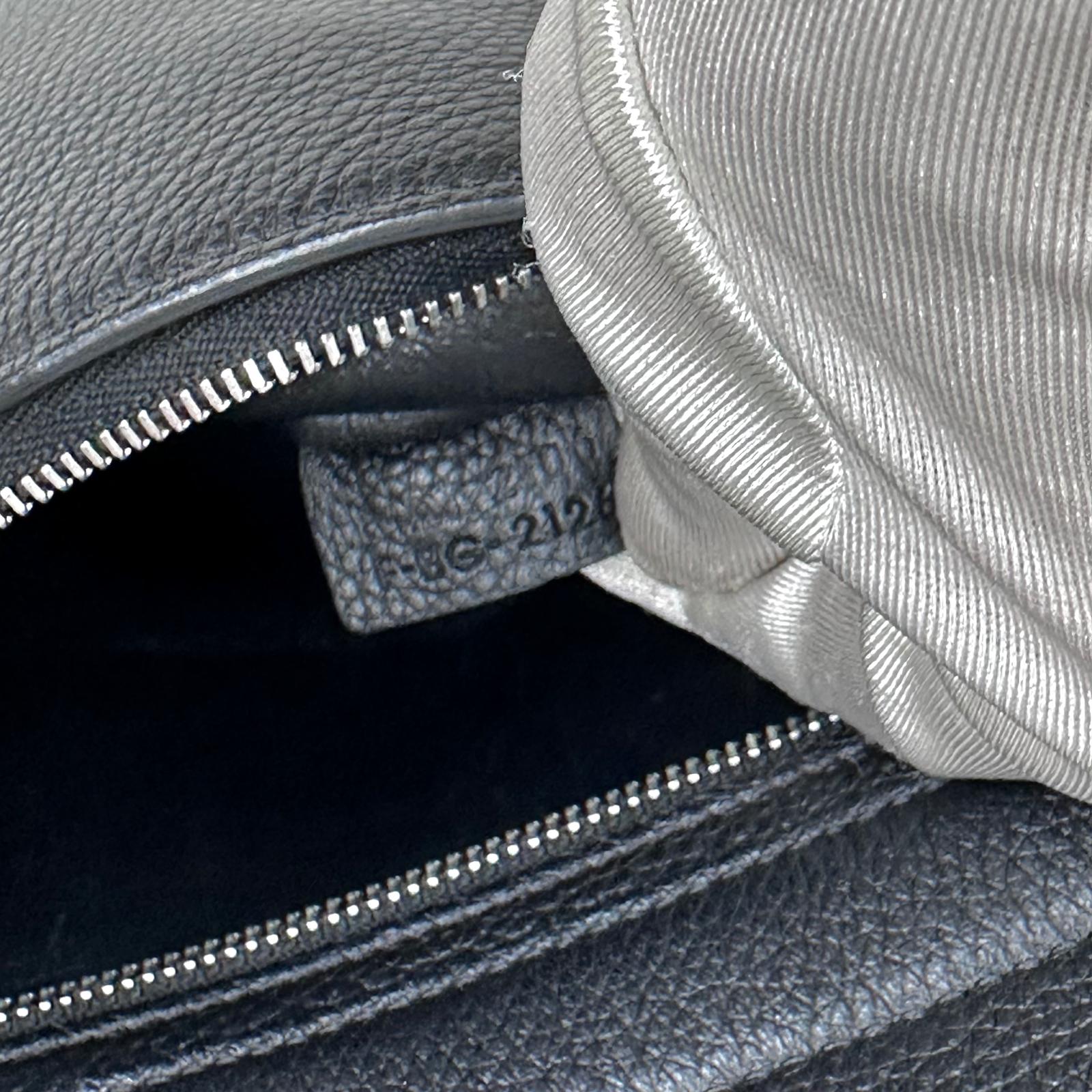 Céline Borsa Trapeze Medium in Pelle e Suede Nero