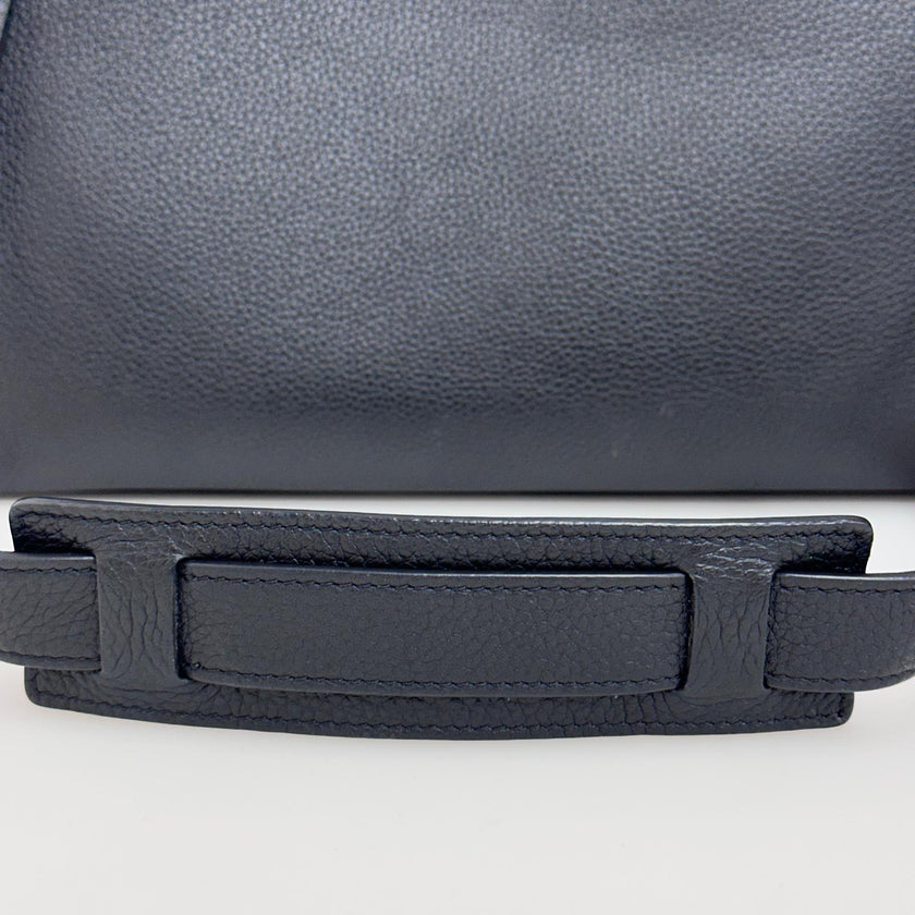 Céline Borsa Trapeze Medium in Pelle e Suede Nero
