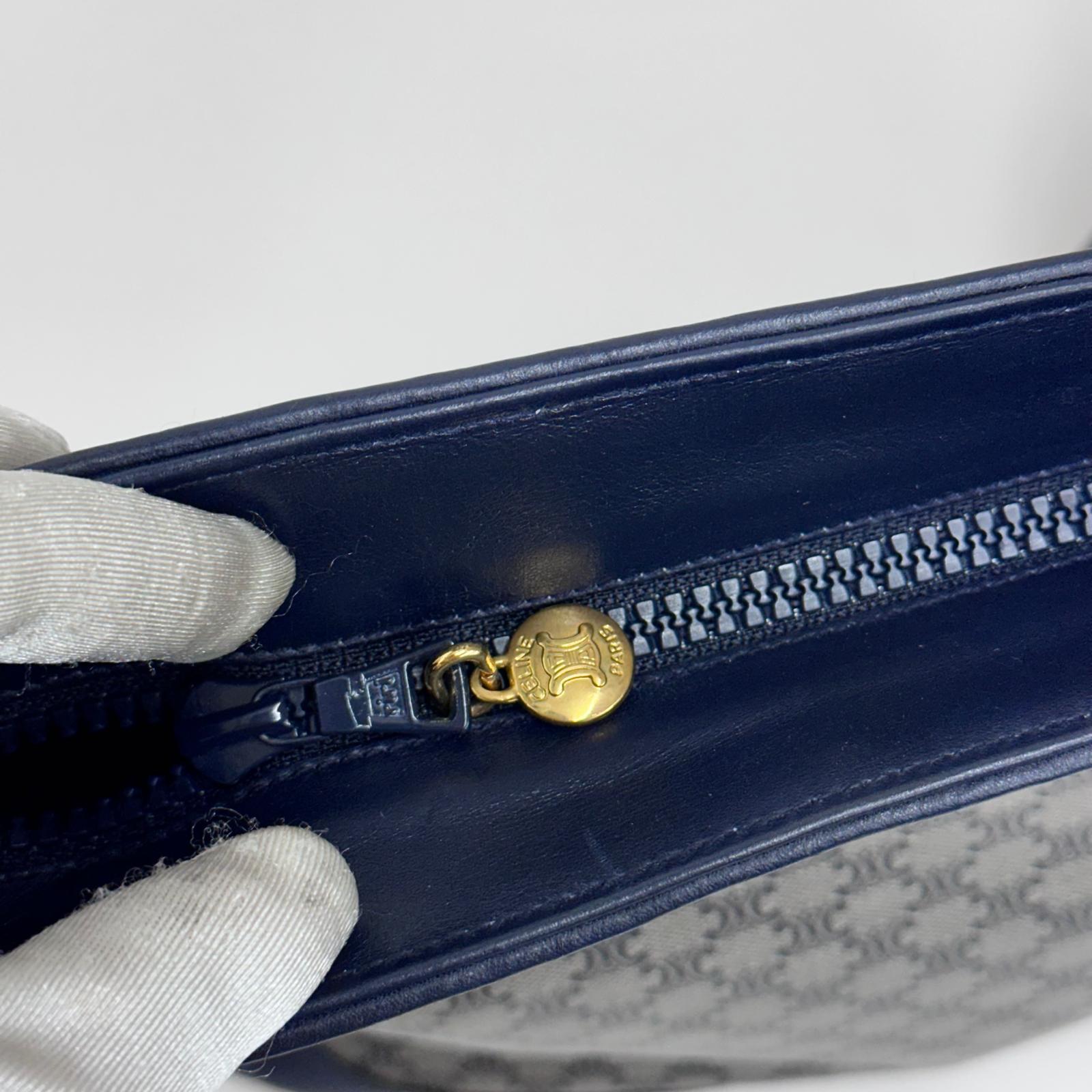 Céline Borsa Vintage C Macadam Blu Navy