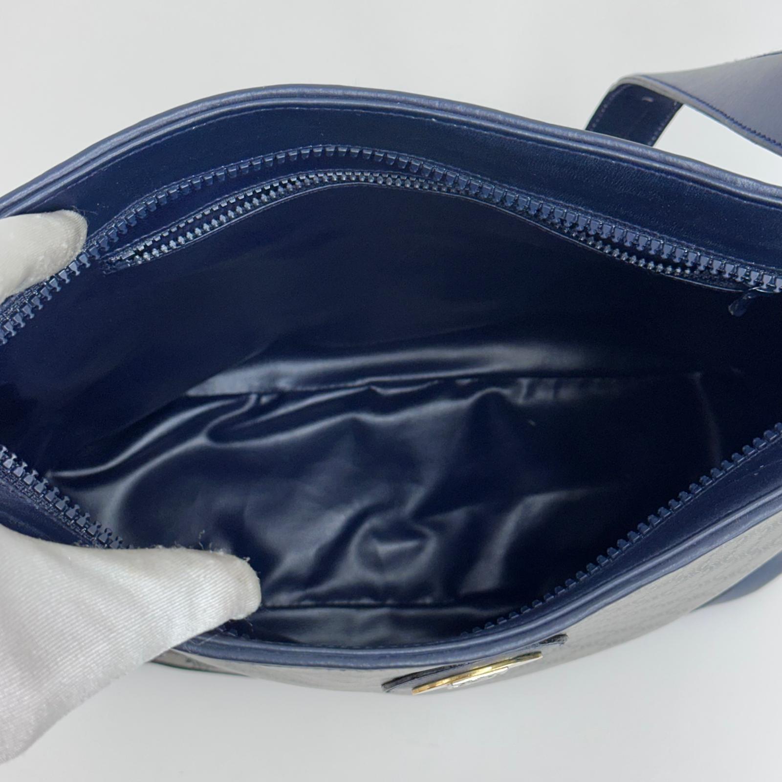 Céline Borsa Vintage C Macadam Blu Navy