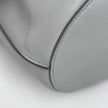 Céline Borsa a spalla Nano Bucket grigia in pelle liscia