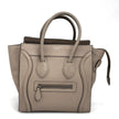 Céline borsa a mano Luggage Micro in pelle beige