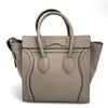Céline borsa a mano Luggage Micro in pelle beige