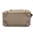 Céline borsa a mano Luggage Micro in pelle beige