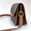 Céline borsa tracolla Macadam canvas e pelle