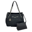Chanel borsa a spalla Shopping Chevron