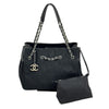 Chanel borsa a spalla Shopping Chevron